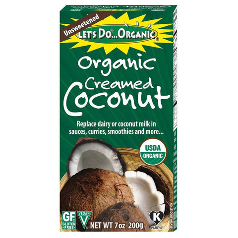 Expires February 2026 Clearance Let's Do...Organic Organic Creamed Coconut Unsweetened Gluten Free 200g
