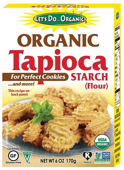 Expires February 2026 Clearance Let's Do...Organic Tapioca Starch Gluten Free 170 Grams