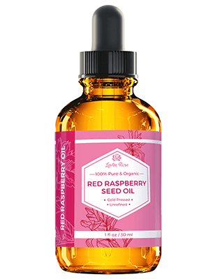 Expires June 2024 Clearance Leven Rose 100% Pure & Organic Red Raspberry Seed Oil 30mL - YesWellness.com