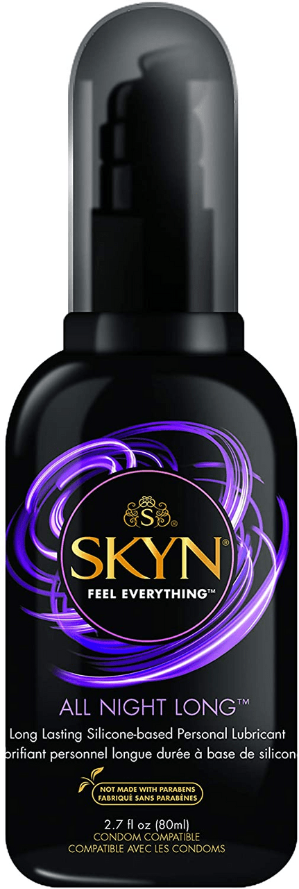 LifeStyles SKYN All Night Long - Long Lasting Silicone-Based Personal Lubricant 80mL - YesWellness.com