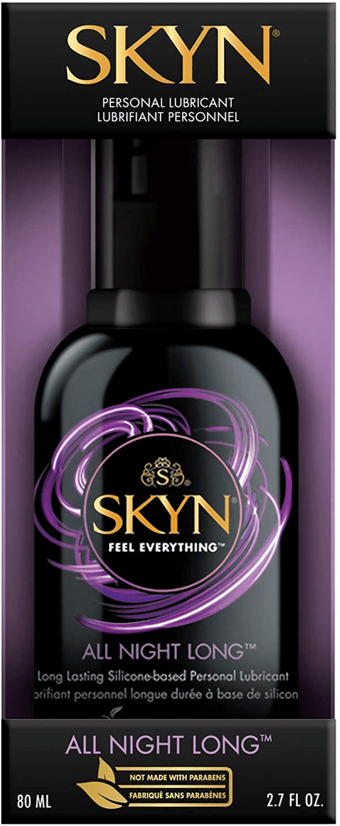 LifeStyles SKYN All Night Long - Long Lasting Silicone-Based Personal Lubricant 80mL - YesWellness.com