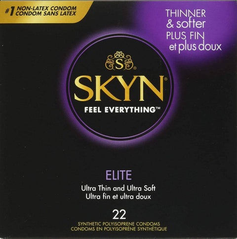 LifeStyles SKYN Elite Natural Latex Free Lubricated Condoms LifeStyles SKYN Elite Natural Latex Free Lubricated Condoms