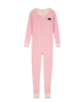 Little Blue House by Hatley Adult Union Suit Pink Bear Bum - Size XL - YesWellness.com