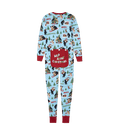 Little Blue House by Hatley Adult Union Suit Wild About Christmas - YesWellness.com