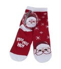 Little Blue House by Hatley Kids Socks in Ball Cheerful Claus - YesWellness.com