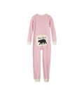 Little Blue House by Hatley Kids Union Suit Pink Bear Bum - YesWellness.com