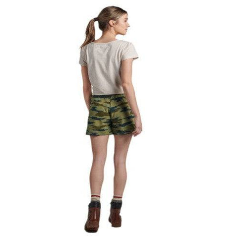 Little Blue House by Hatley Woodland Camo Women's Heritage Shorts - YesWellness.com