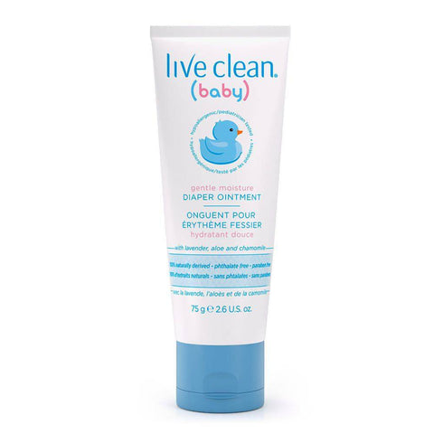 Live Clean Baby Gentle Moisture Diaper Ointment 75g - YesWellness.com