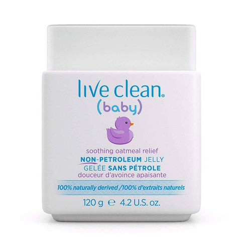 Live Clean Baby Soothing Oatmeal Relief Non-Petroleum Jelly 120g - YesWellness.com