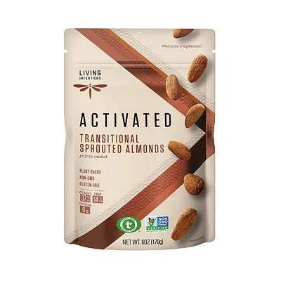 Living Intentions Activated Sprouted Nuts Unsalted Almonds - YesWellness.com