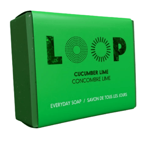 LOOP Everyday Soap Bar Cucumber Lime 2 x 100g - YesWellness.com