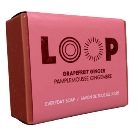 LOOP Everyday Soap Bar Grapefruit Ginger Soap  2 x 100g - YesWellness.com