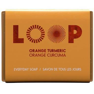LOOP Everyday Soap Bar - Orange Turmeric 100g - YesWellness.com
