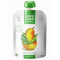 Love Child Organics Baby Food Pouch with Quinoa, Pears, Kale and Peas for 6 Months and Over 128 ml - YesWellness.com