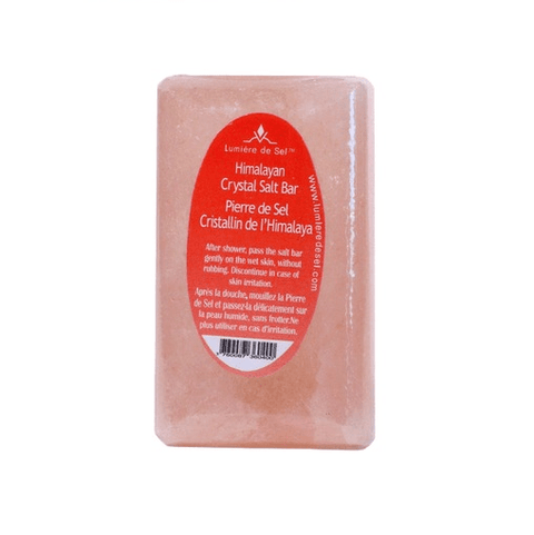 Lumiere de Sel Himalayan Crystal Salt Bar 300 grams - YesWellness.com