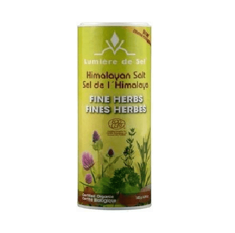 Lumiere de Sel Himalayan Salt Organic Fine Herbs Shaker 140 grams - YesWellness.com