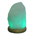 Lumiere de Sel White Himalayan Salt USB Computer Lamp and Night Light Natural Shape - YesWellness.com