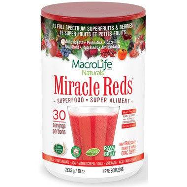Expires June 2026 Clearance MacroLife Naturals Miracle Reds Superfood 283.5 Grams