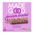 MadeGood Chocolate Drizzled Granola Bars 30 x 24g - YesWellness.com