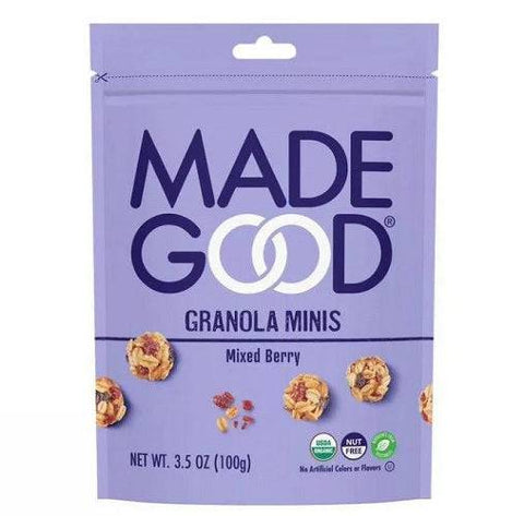 MadeGood Granola Minis Pouch 6 x 100g - YesWellness.com