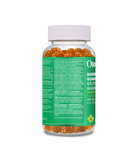Organika Magnesium Gummies Orange Breeze 90 Gummies