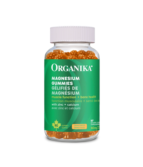 Organika Magnesium Gummies Orange Breeze 90 Gummies