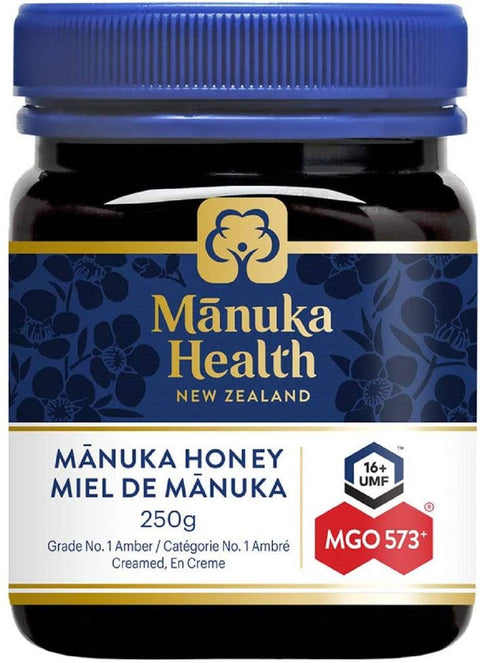 Manuka Health Manuka Honey MGO 573+ UMF 16+, 250g - YesWellness.com