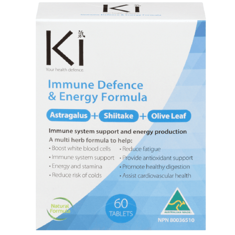 Expires January 2026 Clearance Martin and Pleasance Ki Immune Defence and Energy Formula Astragalus And Shiitake And Olive Leaf 60 Tablets