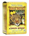 Mate Factor Yerba Mate Organic Lemon Ginger Tea Bags 20 Tea Bags - YesWellness.com