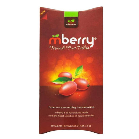 Mberry Miracle Fruit Tablets 1 Pack - 10 Tablets - YesWellness.com