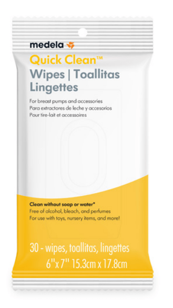 Medela Quick Clean Wipes 30ct - YesWellness.com