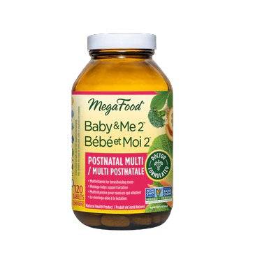MegaFood Baby and Me 2 Postnatal Multivitamin