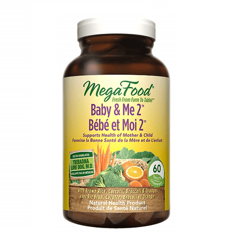 Expires April 2026 Clearance MegaFood Baby & Me 2 60 Tablets