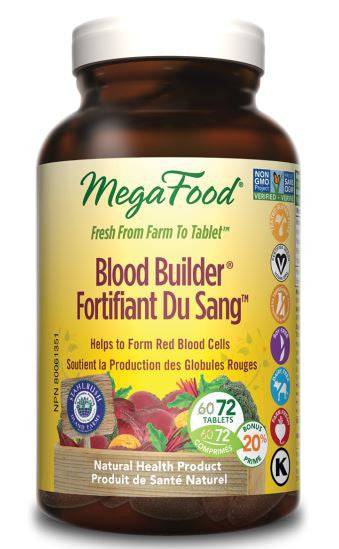 MegaFood  Blood Builder - YesWellness.com