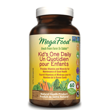 Expires May 2024 Clearance MegaFood Kid's One Daily 60 Tablets - YesWellness.com