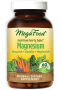 MegaFood Magnesium 60 tablets - YesWellness.com
