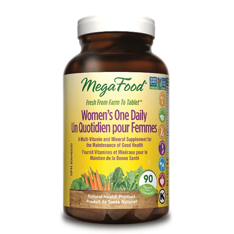 Expires May 2024 Clearance MegaFood Women's One Daily 90 tablets - YesWellness.com