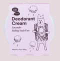 Meow Meow Tweet Baking Soda Free Deodorant Cream Lavender 68 Grams - YesWellness.com