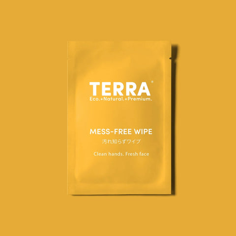 Terra Revitalising Cucumber Mess-Free Wipes 30 Sachets