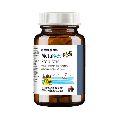 Metagenics MetaKids Probiotic 60 Chewable Tablets - YesWellness.com