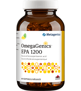 Metagenics OmegaGenics EPA 1200 Lemon-Lime Flavour 60 Softgels - YesWellness.com