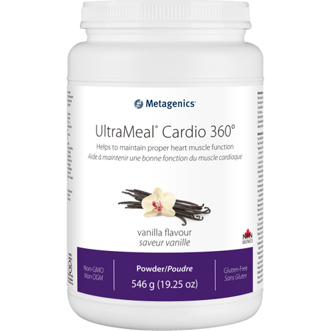 Expires March 2026 Clearance Metagenics UltraMeal Cardio 360 Powder Vanilla 546g