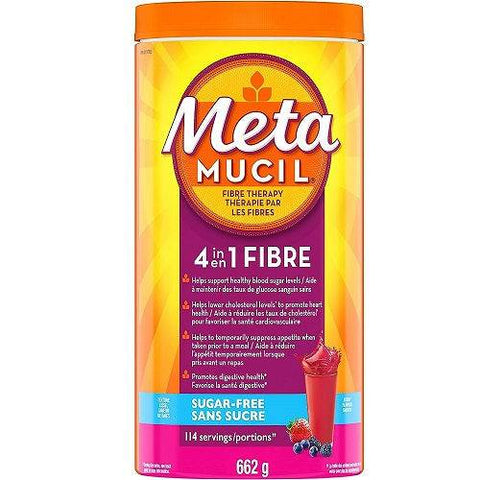 Metamucil 4 in 1 Multihealth Fibre Berry 662g - YesWellness.com