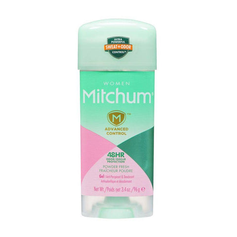 Mitchum Women Advanced Control Gel Antiperspirant & Deodorant Powder Fresh 96g - YesWellness.com