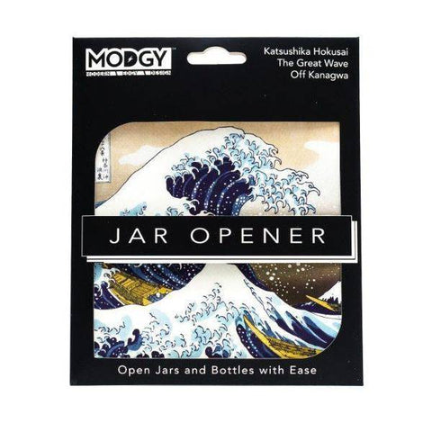 Modgy Jar Opener Silicone The Great Wave - Hokusai - YesWellness.com