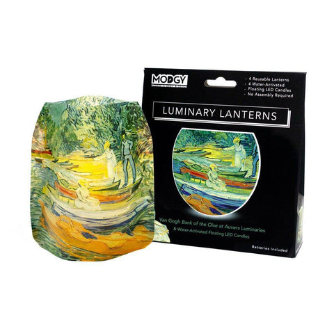 Modgy Luminary Lanterns Bank of the Oise - Van Gogh
