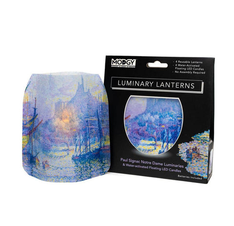 Modgy Luminary Lanterns Notre-Dame - Paul Signac