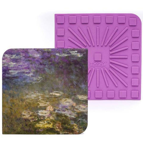 Modgy Trivets Silicone Water Lilies - Monet - YesWellness.com