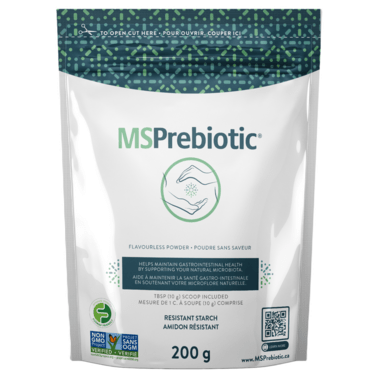 MSPrebiotic Prebiotic Resistant Starch 200g - YesWellness.com