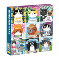 Mudpuppy Bookish Cats 500 Piece Family Puzzle